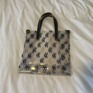 Dooney & Bourke clear monogram bag